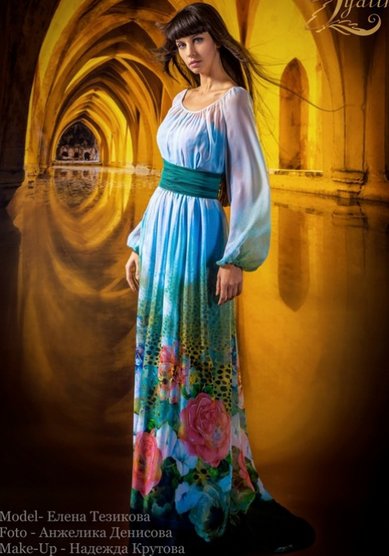 Вечернее платье Аннис-S40611 - Модный Дом Svetlana Lyalina