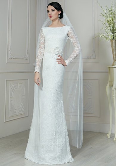 Свадебное платье Т02-Б41106 - Свадебный салон Белый Авантаж