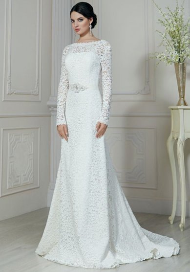 Свадебное платье Т201-Б41109 - Свадебный салон Белый Авантаж