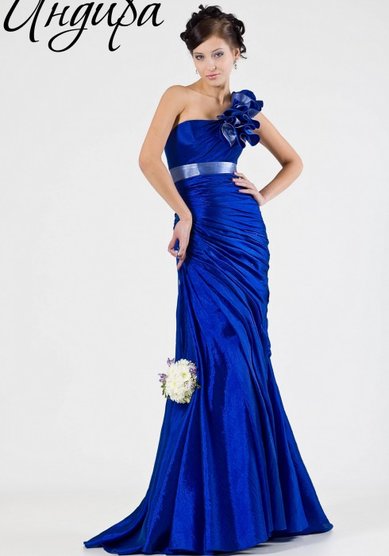 Вечернее платье Индира-S41197 - Модный Дом Svetlana Lyalina