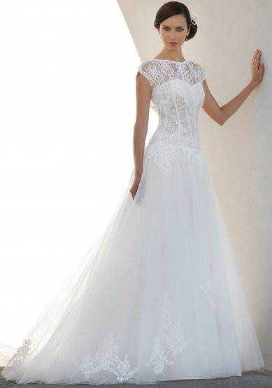 Свадебное платье AQUARELLE-K41466 - свадебная и вечерняя мода KATRIN SALON - не работают