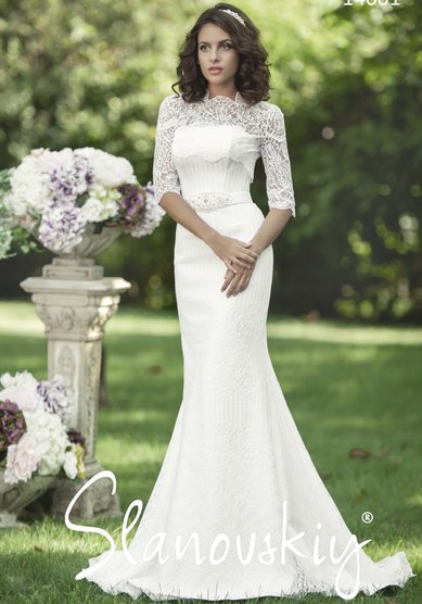 Свадебное платье Slanovskiy 14001-S41995 - Свадебный салон Slanovskiy