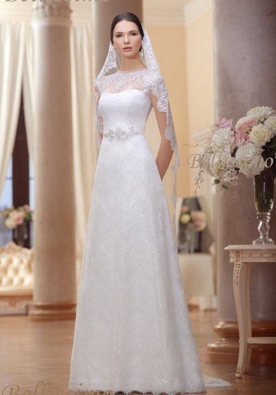 Свадебное платье Надежда-B42166 - Мир свадебной моды Bellissimo