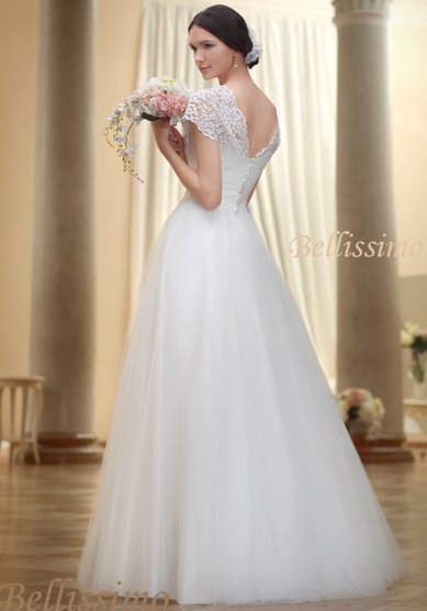 Свадебное платье Елена-B42170 - Мир свадебной моды Bellissimo