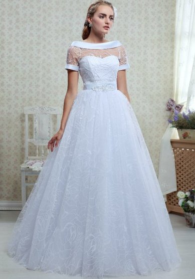 Свадебное платье Роза-B42218 - Свадебный салон BRIDE-CRYSTAL