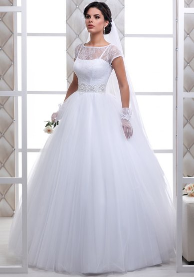 Свадебное платье Мадонна-B42233 - Свадебный салон BRIDE-CRYSTAL