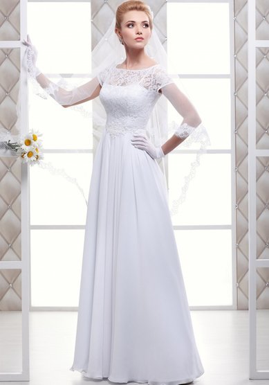 Свадебное платье Николетта-B42234 - Свадебный салон BRIDE-CRYSTAL