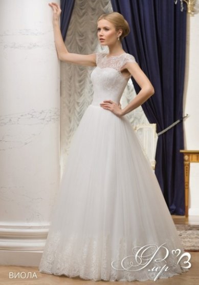 Свадебное платье Виола-B42240 - Свадебный салон BRIDE-CRYSTAL