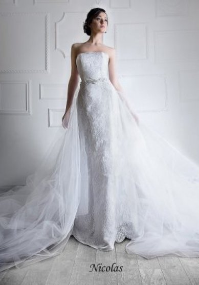 Свадебное платье Николас-B42242 - Свадебный салон BRIDE-CRYSTAL