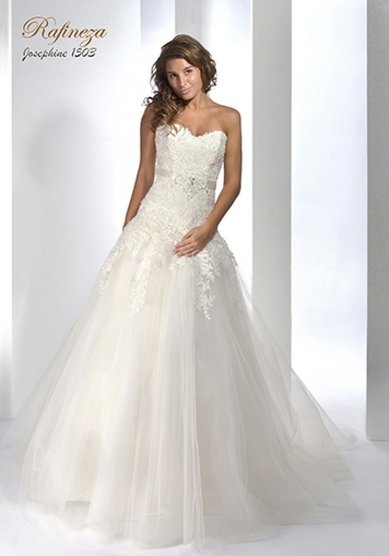 Свадебное платье Жозефин-B42243 - Свадебный салон BRIDE-CRYSTAL