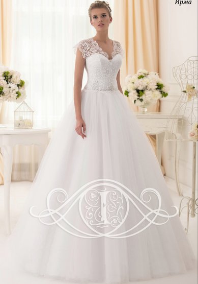 Свадебное платье Ирма-А42295 - Свадебный салон АСТОРИЯ СТИЛЬ