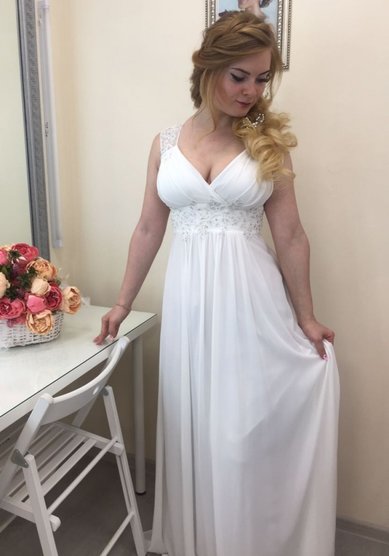 Свадебное платье Анна-V42589 - Бутик VENDI