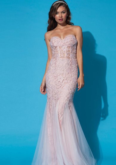 Вечернее платье 90489-M42754 - Свадебный салон Madam Shiko