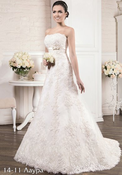 Свадебное платье Лаура-B42782 - Свадебный салон BRIDE-CRYSTAL