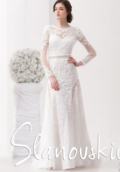 Свадебное платье Slanovskiy 15015-S43028 - Свадебный салон Slanovskiy