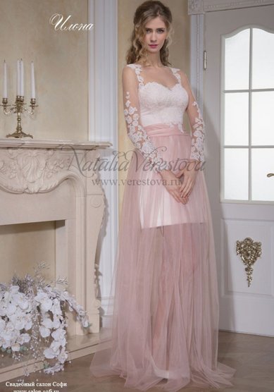 Свадебное платье Илона-2-С43095 - Свадебный салон Софи