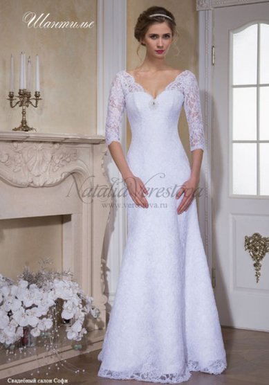 Свадебное платье Шантилье-С43113 - Свадебный салон Софи