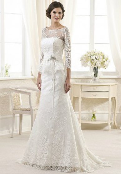 Свадебное платье Ажурия-B43172 - Свадебный салон BRIDE-CRYSTAL