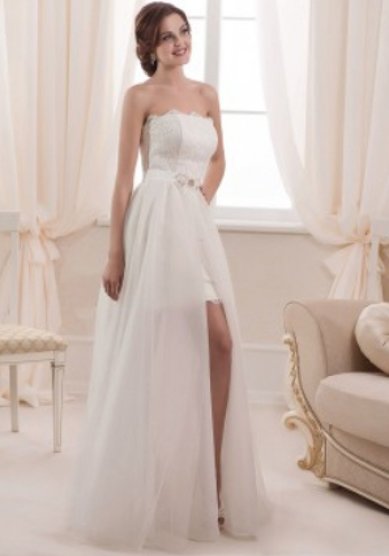 Свадебное платье Ваниль-B43184 - Свадебный салон BRIDE-CRYSTAL