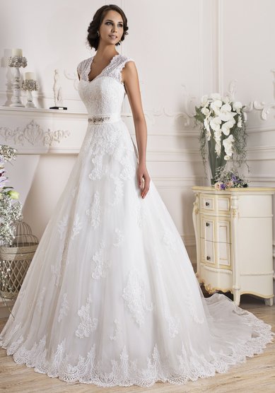 Свадебное платье 13169-1-О43467 - Студия - Ателье Очарование