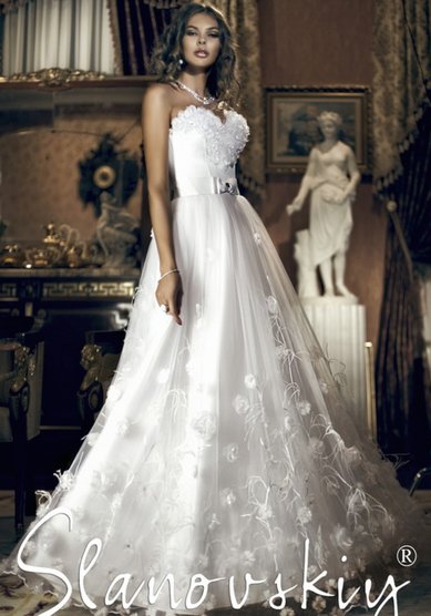 Свадебное платье Slanovskiy 12219-S43593 - Свадебный салон Slanovskiy