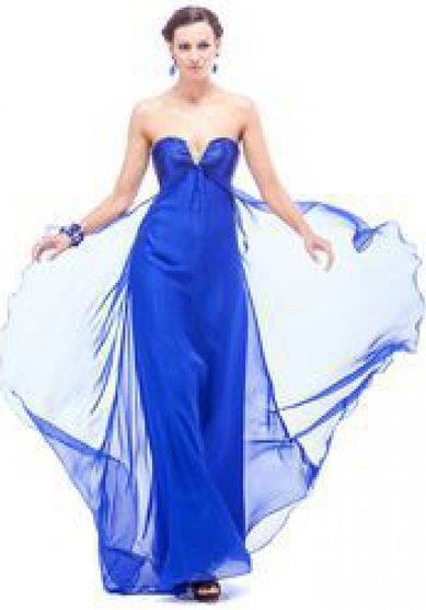 Вечернее платье Royal Blu-Y43779 - Салон свадебной и вечерней моды Your Love Story