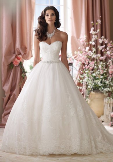 Свадебное платье Josephine-2-A43937 - Салон свадебных и вечерних платьев Anna Dress