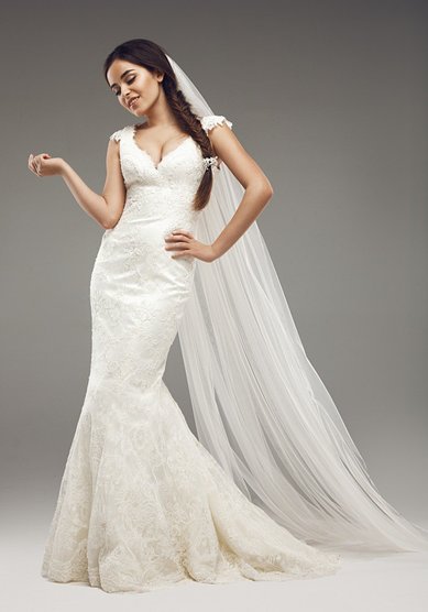 Свадебное платье Моника-A43952 - Дизайн-студия Amantes