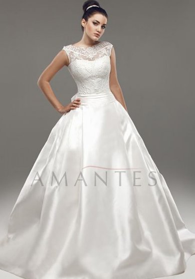 Свадебное платье Вивьен-A43953 - Дизайн-студия Amantes