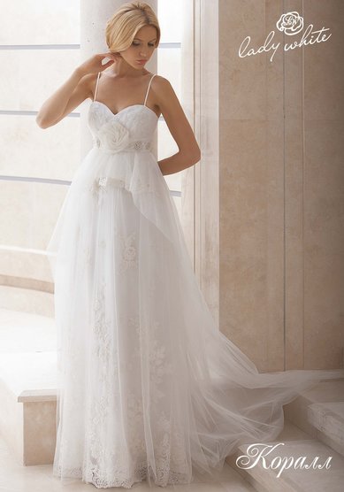 Свадебное платье Коралл-Y43967 - Салон свадебной и вечерней моды Your Love Story