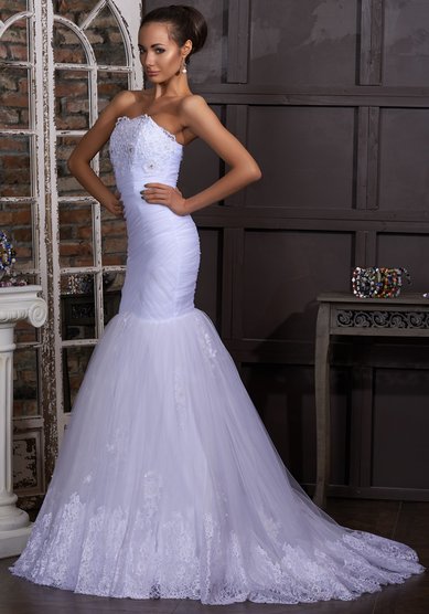 Свадебное платье Паолина-B44006 - Свадебный салон Belle Amore