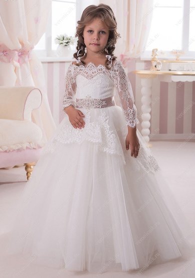 Детское платье YL05-Y44116 - Салон свадебной и вечерней моды Your Love Story