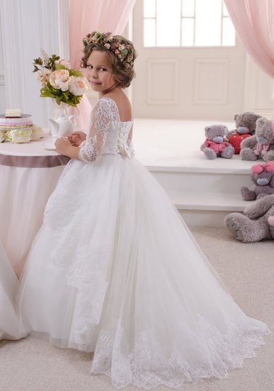 Детское платье FG0404-Y44119 - Салон свадебной и вечерней моды Your Love Story