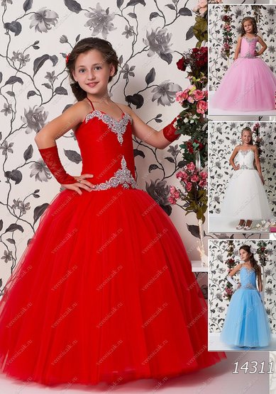 Детское платье YL14311-Y44131 - Салон свадебной и вечерней моды Your Love Story