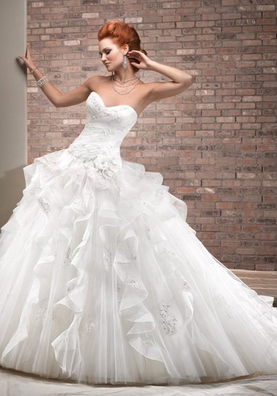 Свадебное платье Селина-B44135 - Мир свадебной моды Bellissimo