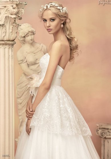 Свадебное платье Адония (без шлейфа)-Р44168 - Свадебные салоны Рейна