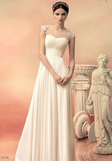 Свадебное платье Тавита (без шлейфа)-Р44189 - Свадебные салоны Рейна