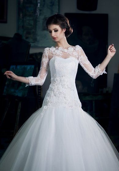 Свадебное платье Ванесса-B44384 - Свадебный салон Bondi blue