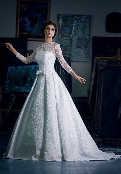 Свадебное платье Виндзор-B44389 - Свадебный салон Bondi blue