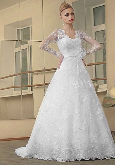 Свадебное платье Бьянка-B44394 - Свадебный салон Bondi blue