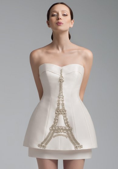 Свадебное платье Bonjour-A44418 - Свадебный салон ART PODIUM