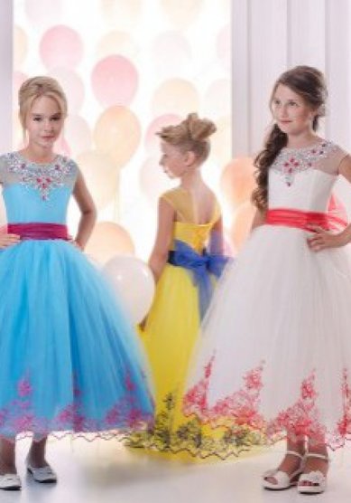 Детское платье 0345-Y44537 - Салон свадебной и вечерней моды Your Love Story