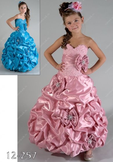Детское платье 12-257-Y44543 - Салон свадебной и вечерней моды Your Love Story