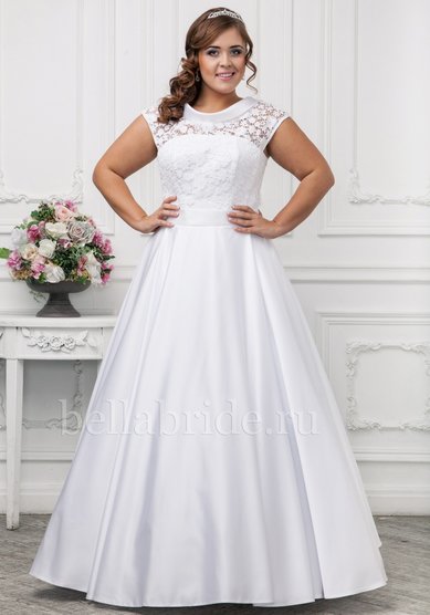 Свадебное платье А-0010-B44544 - Свадебный салон Bella Bride