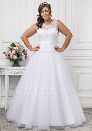 Свадебное платье А-0012-B44547 - Свадебный салон Bella Bride