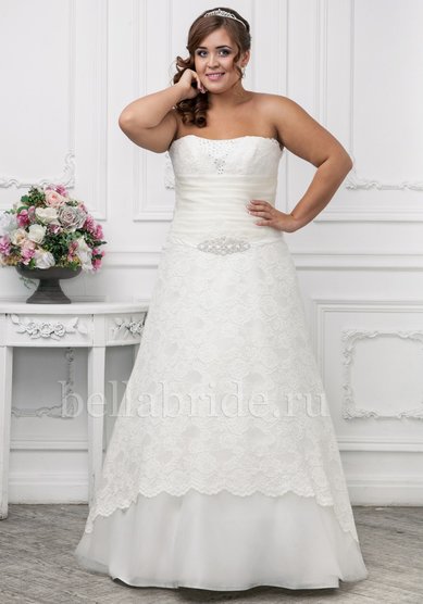 Свадебное платье А-0013-B44550 - Свадебный салон Bella Bride