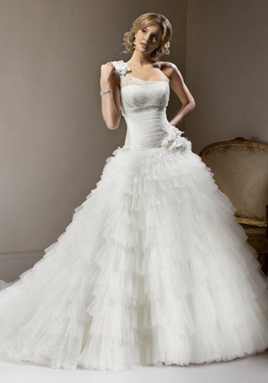 Свадебное платье Маделин Роуз-B44578 - Мир свадебной моды Bellissimo