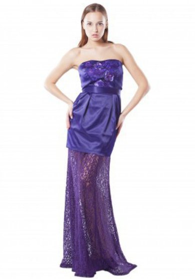 Вечернее платье Виола-Y44693 - Салон свадебной и вечерней моды Your Love Story