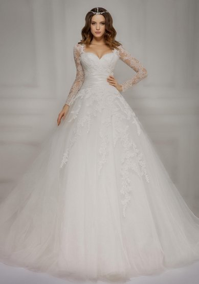 Свадебное платье Лучиана-М45171 - Свадебный салон МИЛЕНА