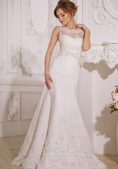 Свадебное платье Соланж-B45253 - Свадебный салон Belle Amore